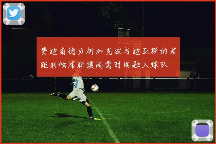 费迪南德分析加克波与迪亚斯的差距利物浦新援尚需时间融入球队