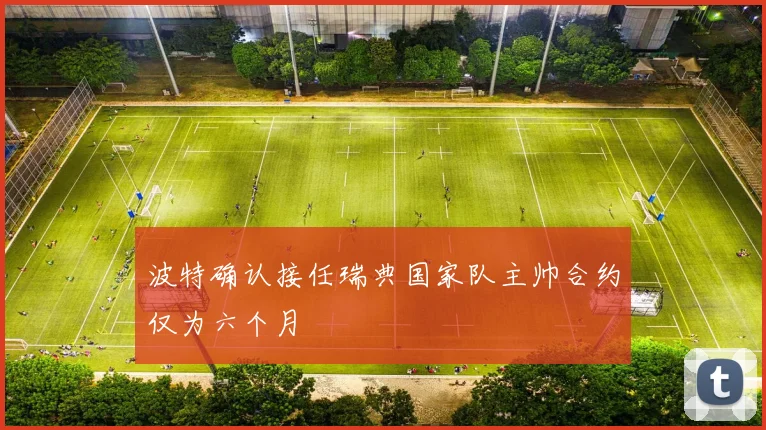波特确认接任瑞典国家队主帅合约仅为六个月